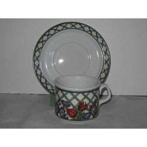 Dansk Nordic Garden Teacup Cup‎ & Saucer Set (s)